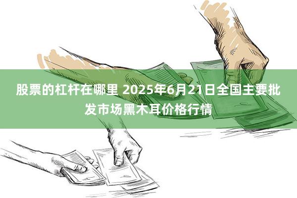 股票的杠杆在哪里 2025年6月21日全国主要批发市场黑木耳价格行情