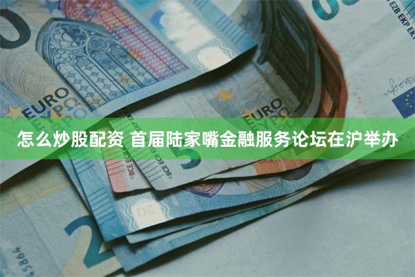 怎么炒股配资 首届陆家嘴金融服务论坛在沪举办