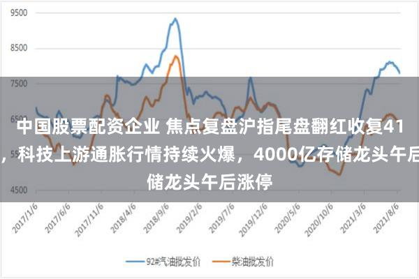 中国股票配资企业 焦点复盘沪指尾盘翻红收复4100点，科技上游通胀行情持续火爆，4000亿存储龙头午后涨停