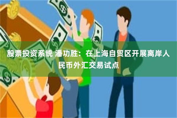 股票投资系统 潘功胜:在上海自贸区开展离岸人民币外汇交易试点