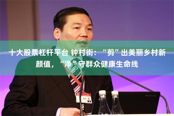 十大股票杠杆平台 钟村街：“剪”出美丽乡村新颜值，“净”守群众健康生命线